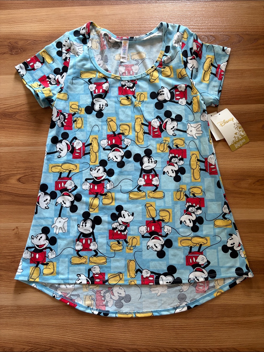Lularoe Disney Mickey Mouse Classic Tee XS NWT